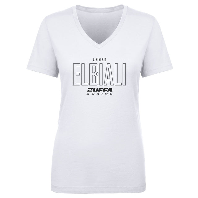 Ahmed Elbiali Women's V-Neck T-Shirt | 500 LEVEL