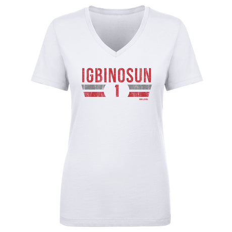 Davison Igbinosun Women's V-Neck T-Shirt | 500 LEVEL