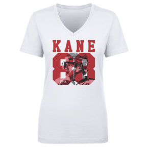Patrick Kane Women's V-Neck T-Shirt | 500 LEVEL