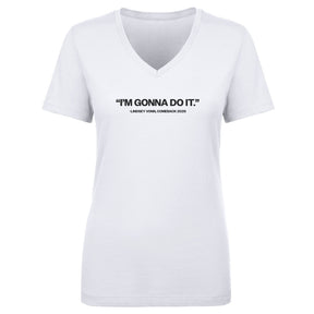 Lindsey Vonn Women's V-Neck T-Shirt | 500 LEVEL