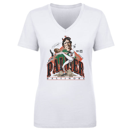 Jim Palmer Women's V-Neck T-Shirt | 500 LEVEL