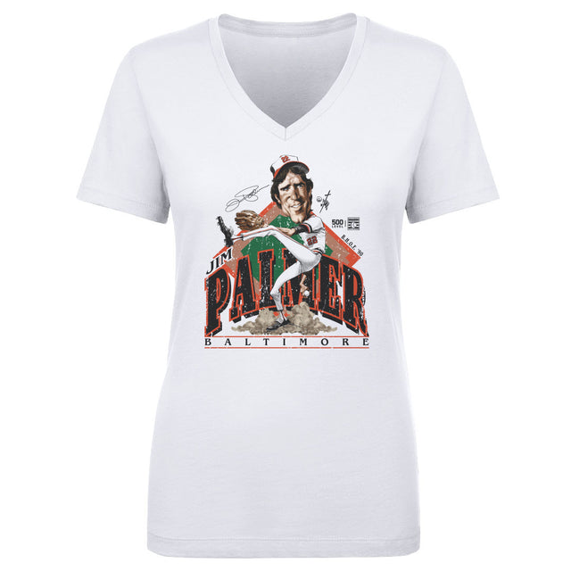Jim Palmer Women's V-Neck T-Shirt | 500 LEVEL