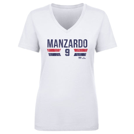 Kyle Manzardo Women's V-Neck T-Shirt | 500 LEVEL