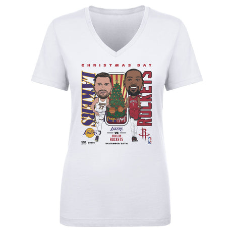NBA Women's V-Neck T-Shirt | 500 LEVEL