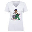 Dwight Gooden Women's V-Neck T-Shirt | 500 LEVEL