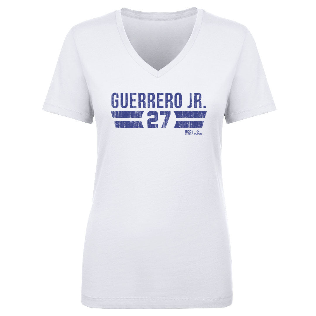 Vladimir Guerrero Jr. Women's V-Neck T-Shirt | 500 LEVEL