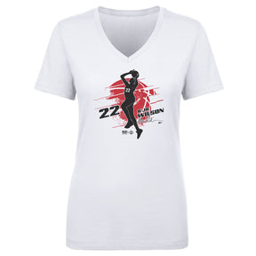 A'ja Wilson Women's V-Neck T-Shirt | 500 LEVEL