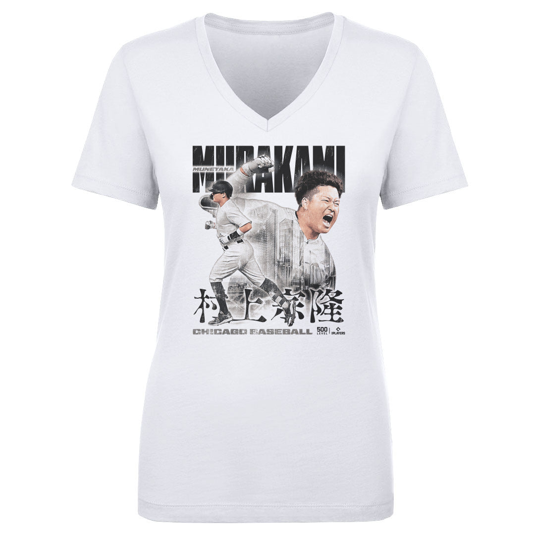 Munetaka Murakami Women's V-Neck T-Shirt | 500 LEVEL