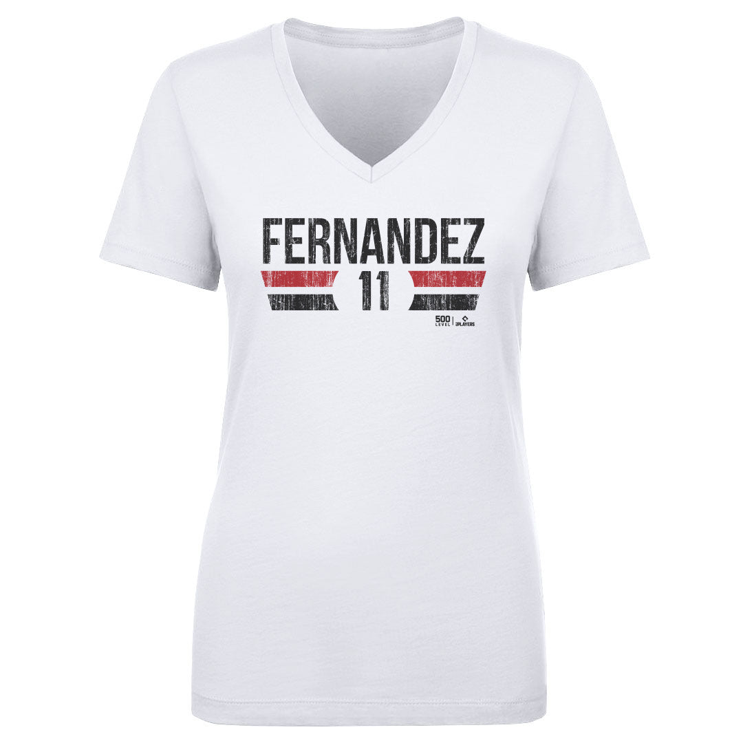 Jose Fernandez Women's V-Neck T-Shirt | 500 LEVEL