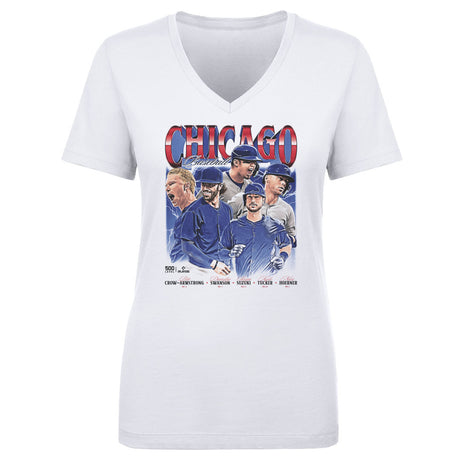 Chicago Women's V-Neck T-Shirt | 500 LEVEL
