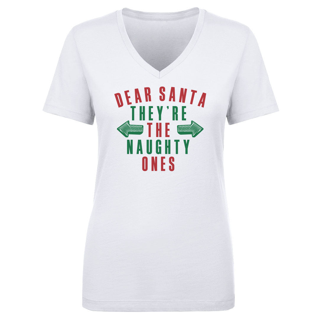 Christmas Women's V-Neck T-Shirt | 500 LEVEL