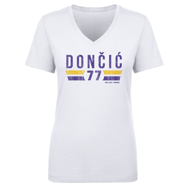 Luka Doncic Women's V-Neck T-Shirt | 500 LEVEL