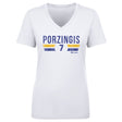 Kristaps Porzingis Women's V-Neck T-Shirt | 500 LEVEL