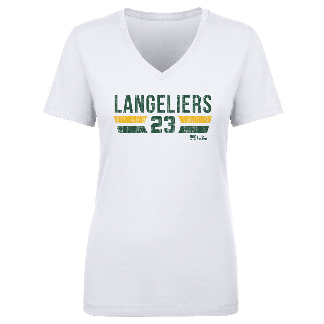 Shea Langeliers Women's V-Neck T-Shirt | 500 LEVEL