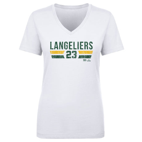 Shea Langeliers Women's V-Neck T-Shirt | 500 LEVEL