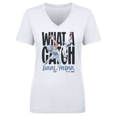 Isaac TeSlaa Women's V-Neck T-Shirt | 500 LEVEL