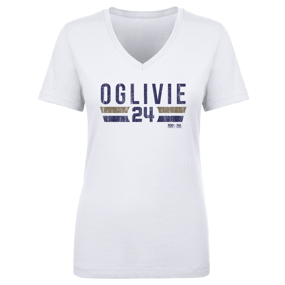 Ben Oglivie Women's V-Neck T-Shirt | 500 LEVEL