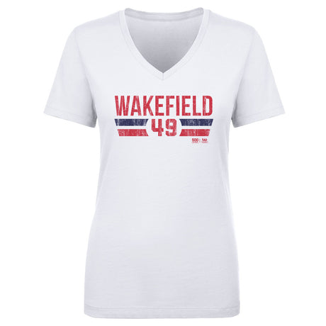 Tim Wakefield Women's V-Neck T-Shirt | 500 LEVEL