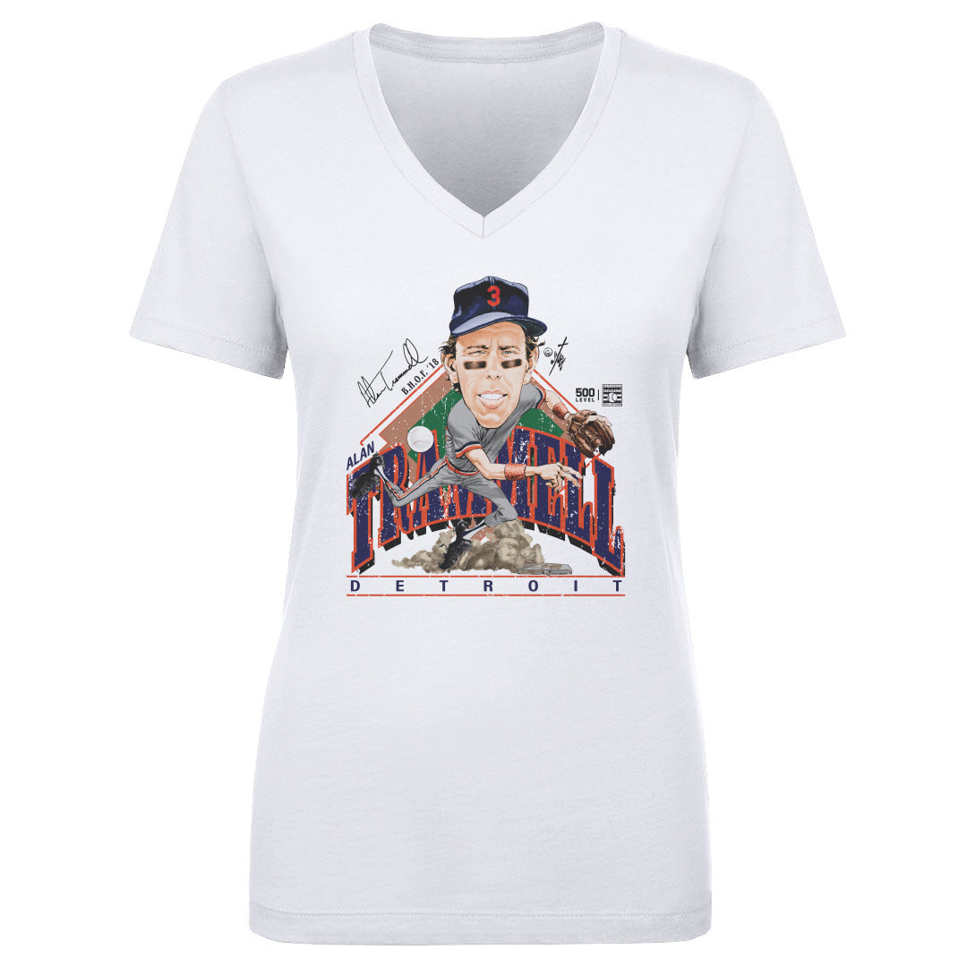 Alan Trammell Women's V-Neck T-Shirt | 500 LEVEL