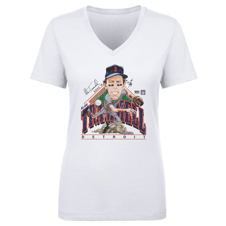 Alan Trammell Women's V-Neck T-Shirt | 500 LEVEL
