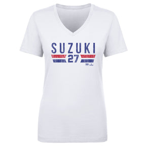 Seiya Suzuki Women's V-Neck T-Shirt | 500 LEVEL