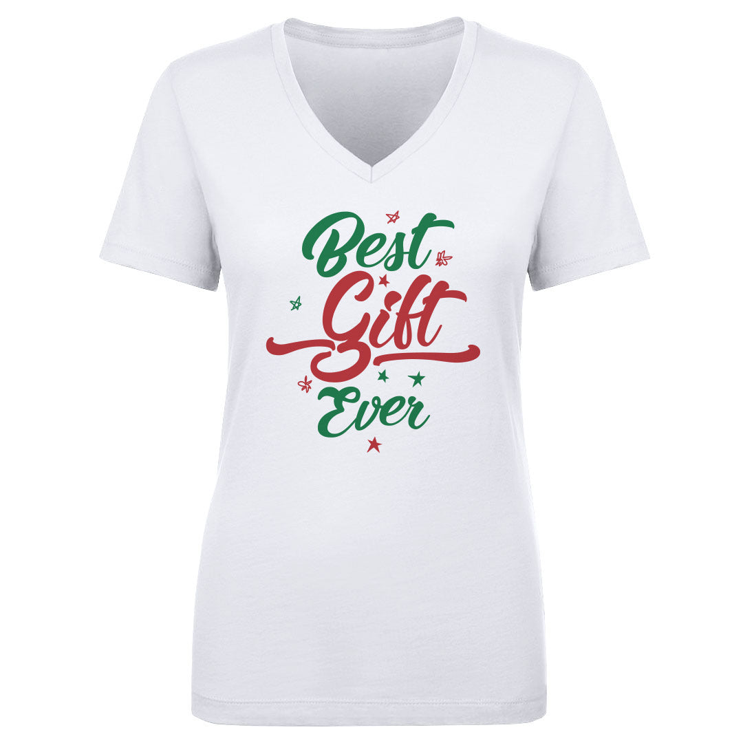Christmas Women's V-Neck T-Shirt | 500 LEVEL