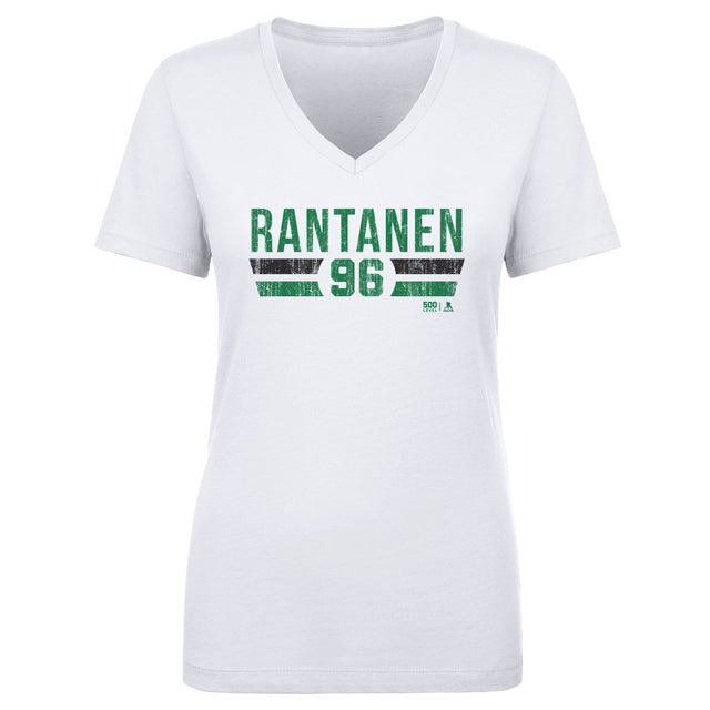 Mikko Rantanen Women's V-Neck T-Shirt | 500 LEVEL