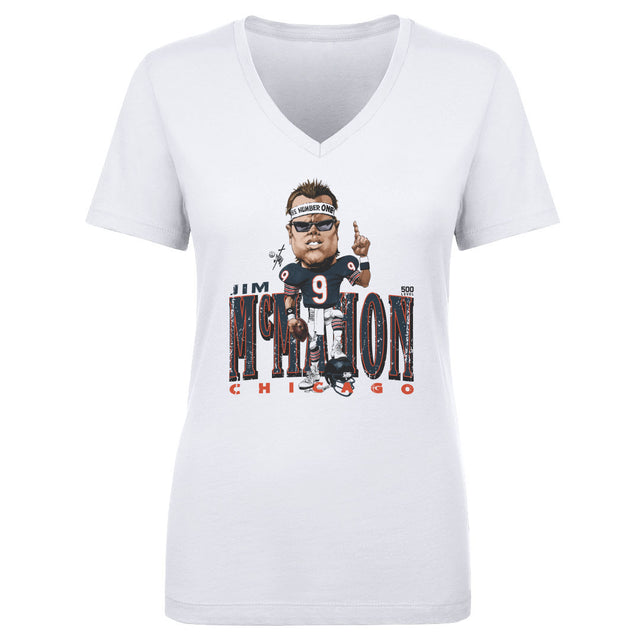 Jim McMahon Women's V-Neck T-Shirt | 500 LEVEL