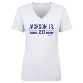 Jaren Jackson Jr. Women's V-Neck T-Shirt | 500 LEVEL