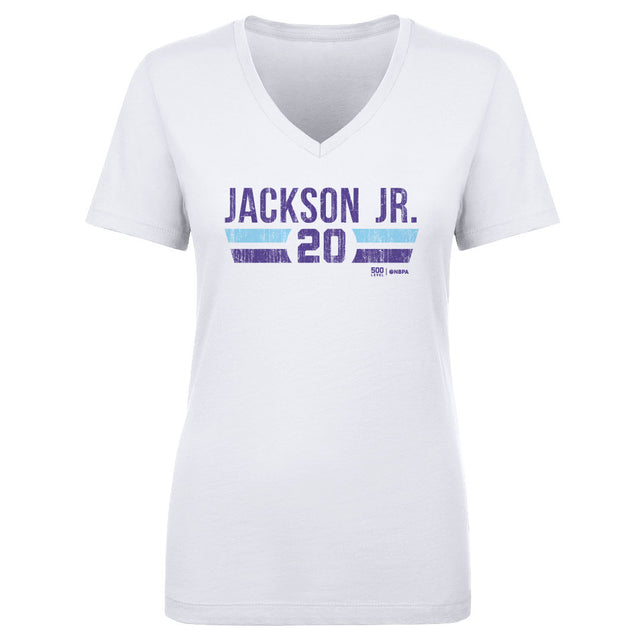 Jaren Jackson Jr. Women's V-Neck T-Shirt | 500 LEVEL