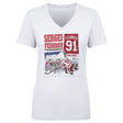 Sergei Fedorov Women's V-Neck T-Shirt | 500 LEVEL