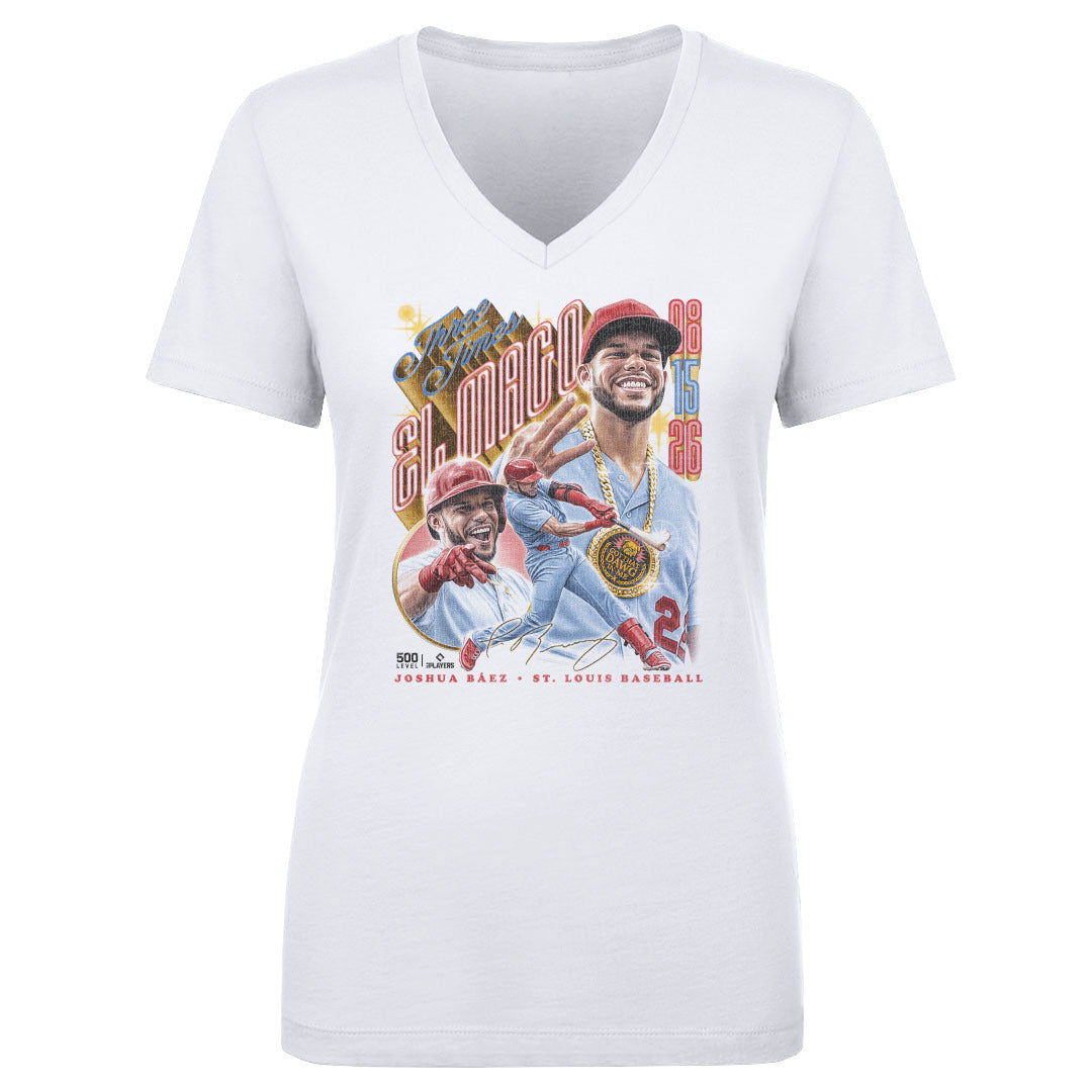 Joshua Baez Women's V-Neck T-Shirt | 500 LEVEL