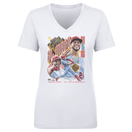 Joshua Baez Women's V-Neck T-Shirt | 500 LEVEL