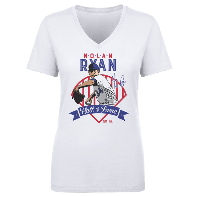 Nolan Ryan Women's V-Neck T-Shirt | 500 LEVEL