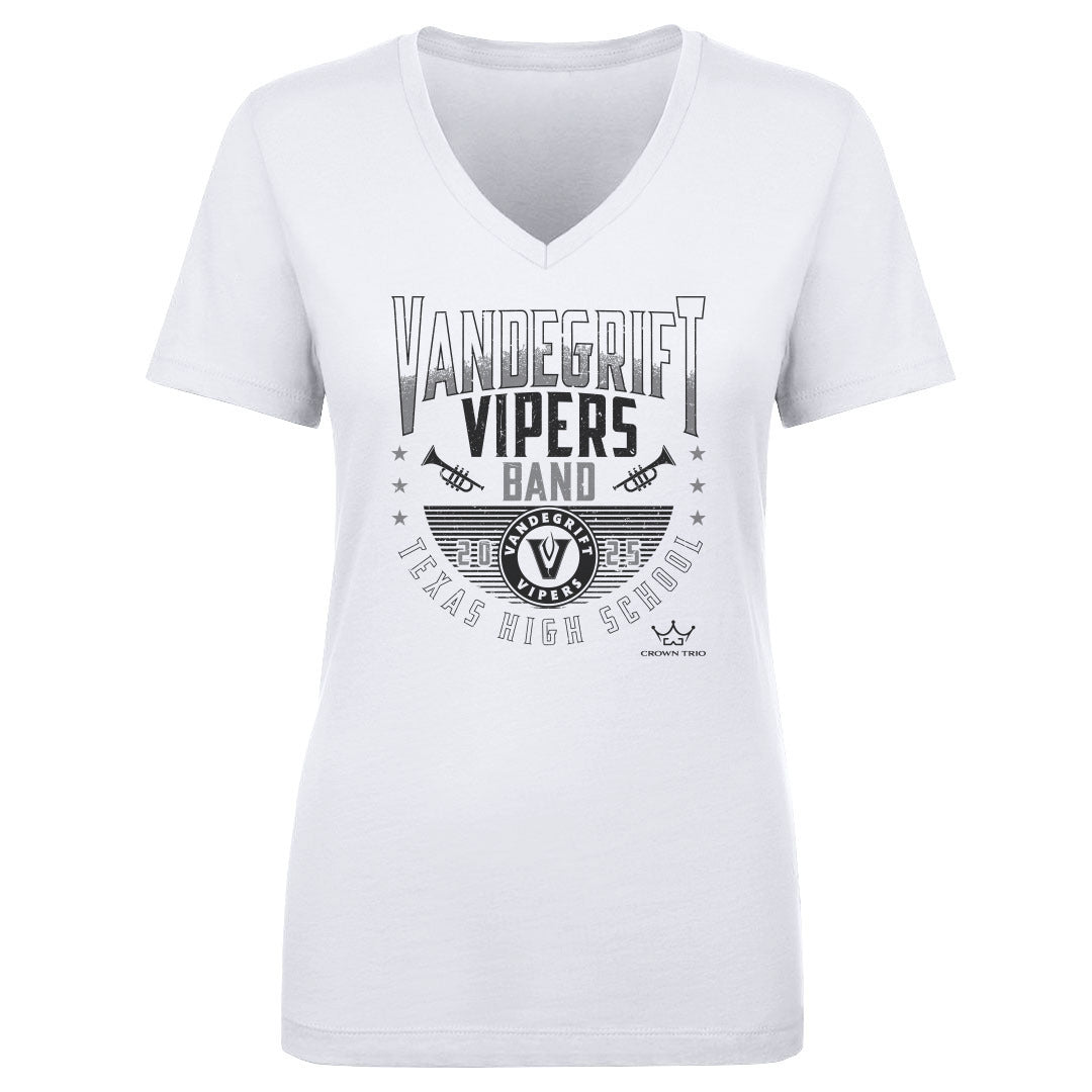 Crown Trio Women's V-Neck T-Shirt | 500 LEVEL