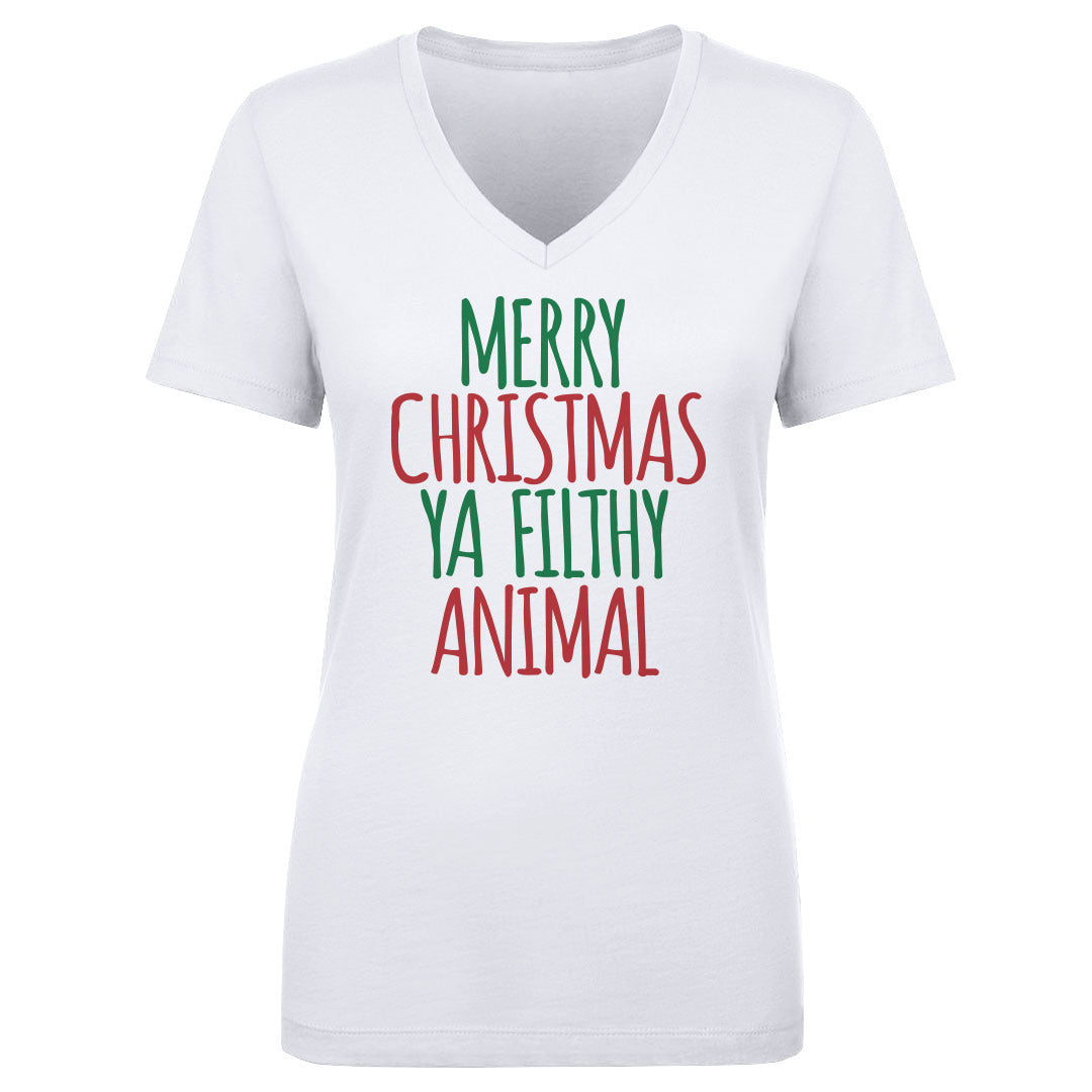 Christmas Women's V-Neck T-Shirt | 500 LEVEL
