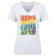 Janis Joplin Women's V-Neck T-Shirt | 500 LEVEL