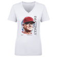 Don Mattingly Women's V-Neck T-Shirt | 500 LEVEL
