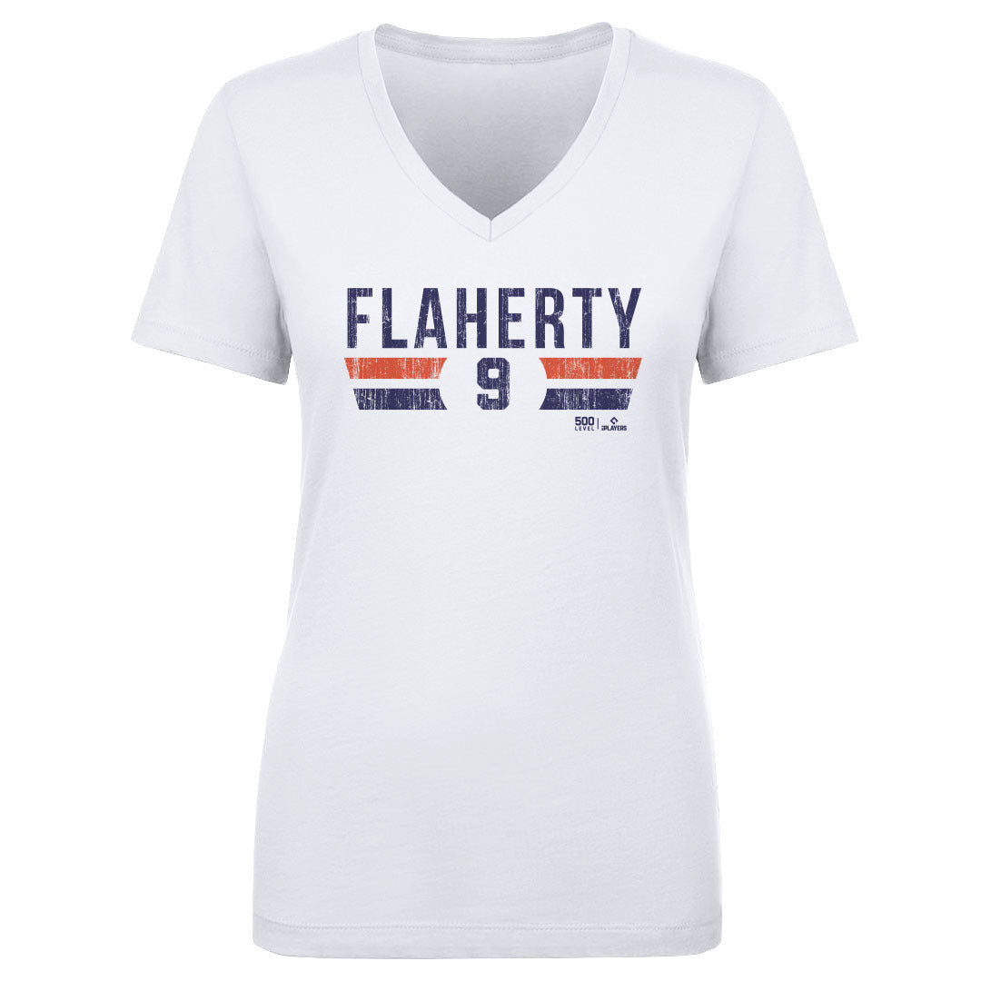 Jack Flaherty Women's V-Neck T-Shirt | 500 LEVEL