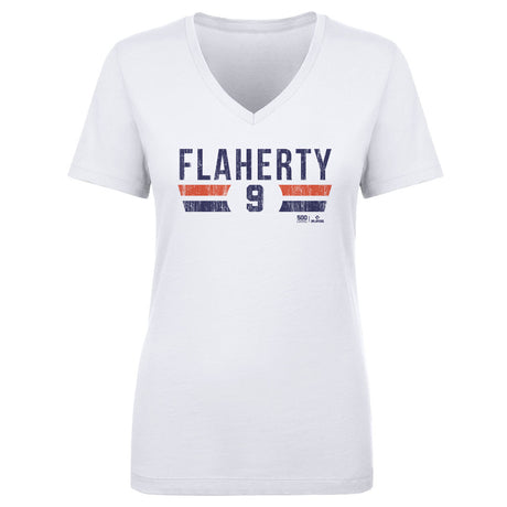Jack Flaherty Women's V-Neck T-Shirt | 500 LEVEL