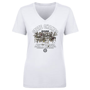 Crown Trio Women's V-Neck T-Shirt | 500 LEVEL