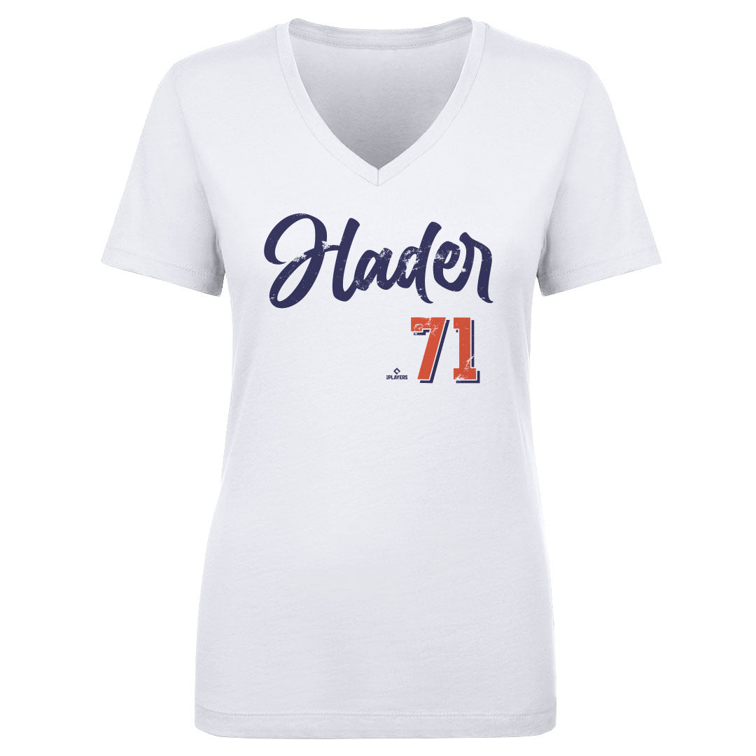 Josh Hader Women's V-Neck T-Shirt | 500 LEVEL