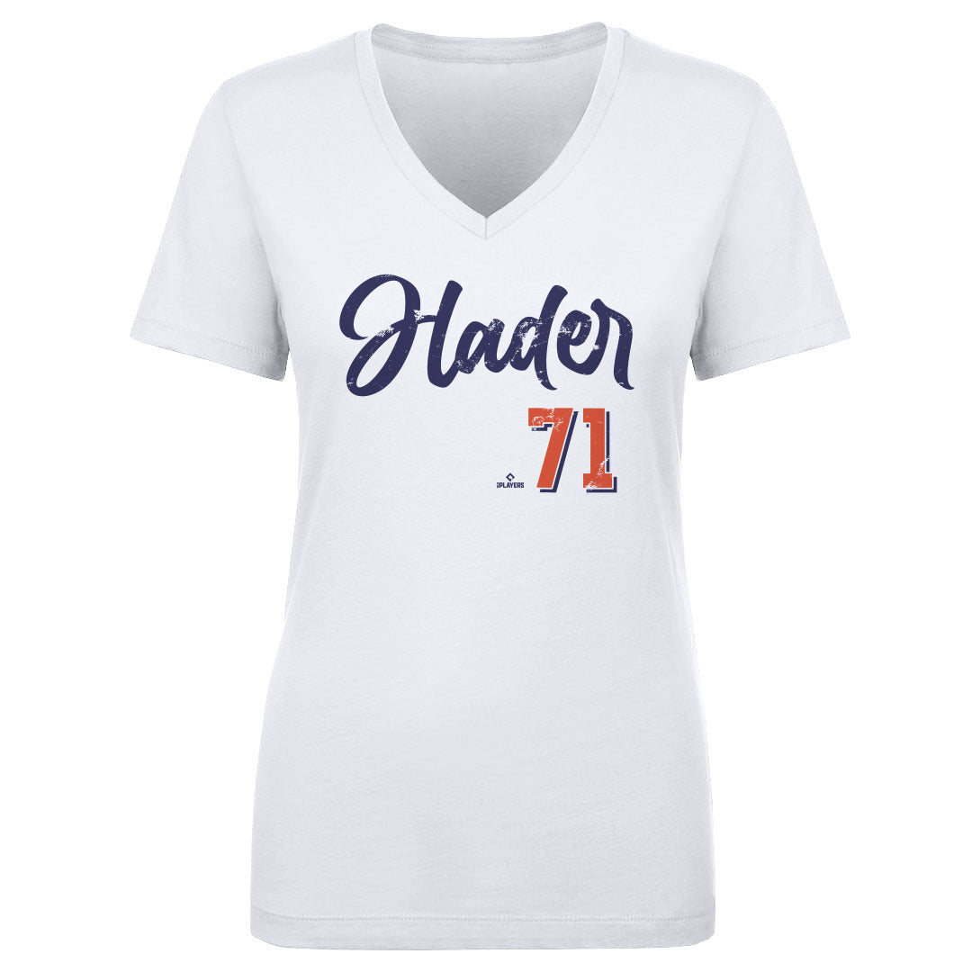 Josh Hader Women&#39;s V-Neck T-Shirt | 500 LEVEL