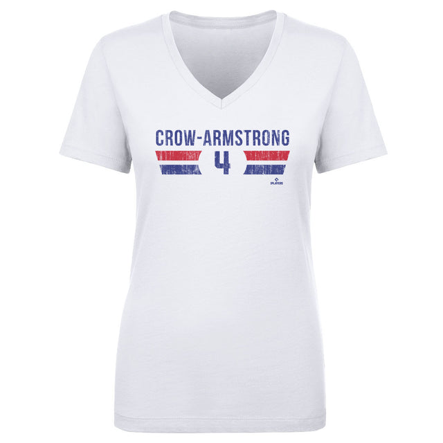 Pete Crow-Armstrong Women's V-Neck T-Shirt | 500 LEVEL