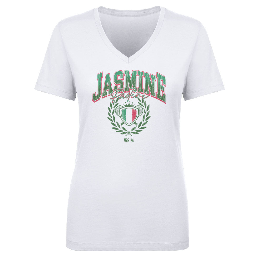 Jasmine Paolini Women's V-Neck T-Shirt | 500 LEVEL