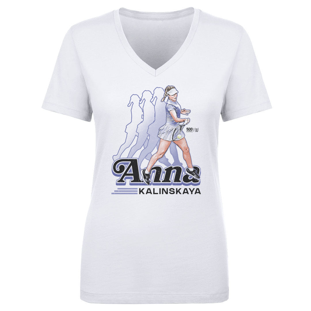 Anna Kalinskaya Women's V-Neck T-Shirt | 500 LEVEL