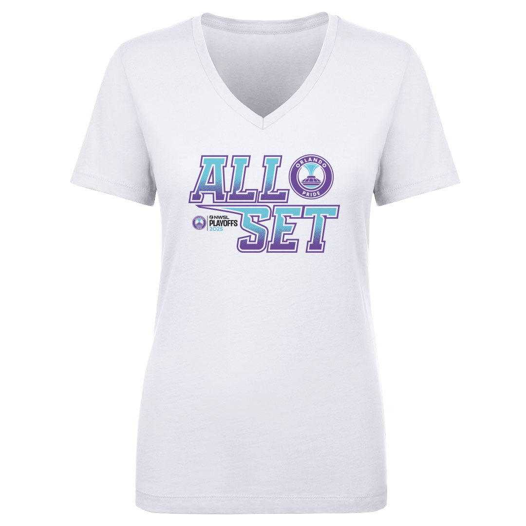 Orlando Pride Women's V-Neck T-Shirt | 500 LEVEL