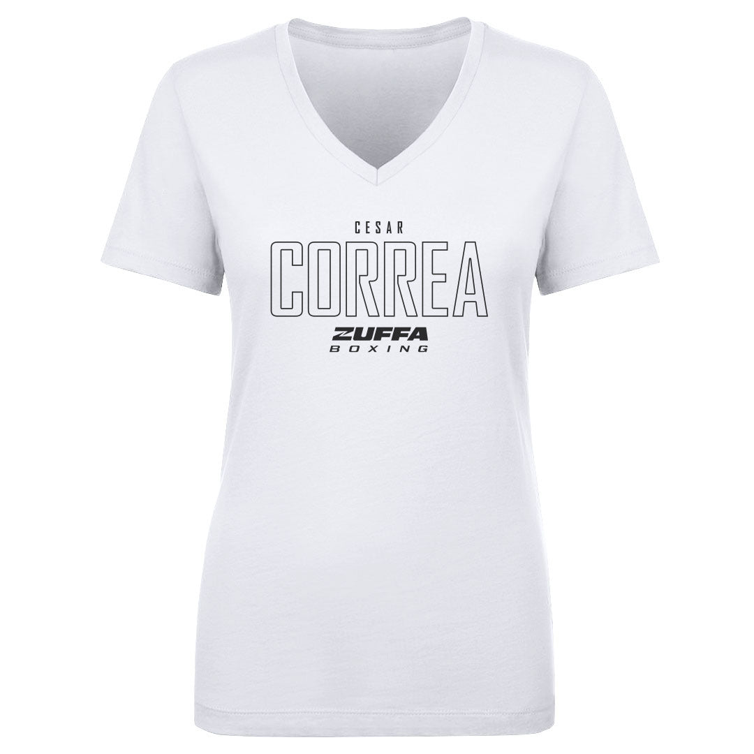 Cesar Correa Women's V-Neck T-Shirt | 500 LEVEL
