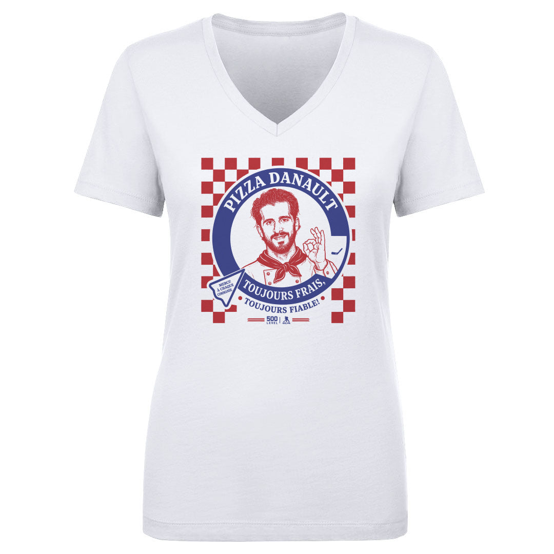 Phillip Danault Women's V-Neck T-Shirt | 500 LEVEL