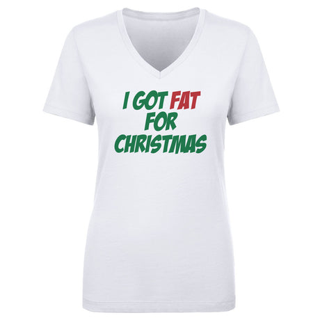 Christmas Women's V-Neck T-Shirt | 500 LEVEL